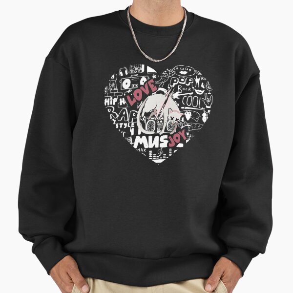 Love joy band doodle Sweatshirt