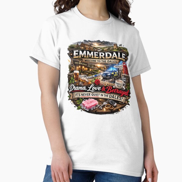 Welcome to the Dales – Emmerdale Inspired Design T-Shirt