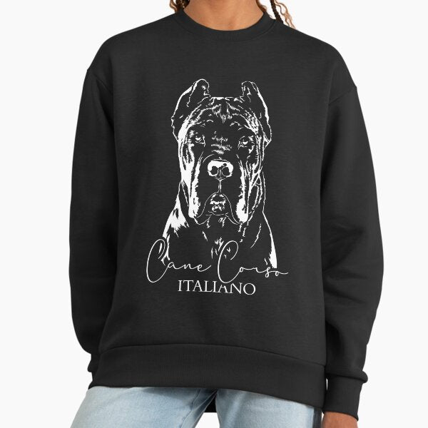 Cane Corso Italiano Dog Dog Portrait Dog Portrait Sweatshirt