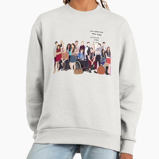 Glee characters Sweatshirt