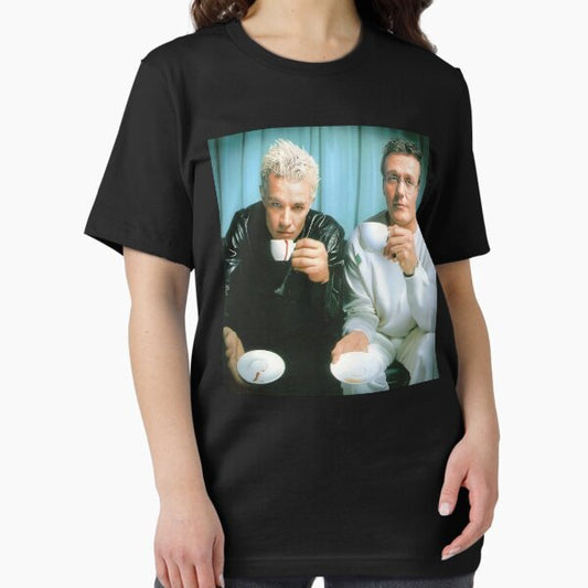 Buffy The Vampire Slayer Spike And Giles T-Shirt