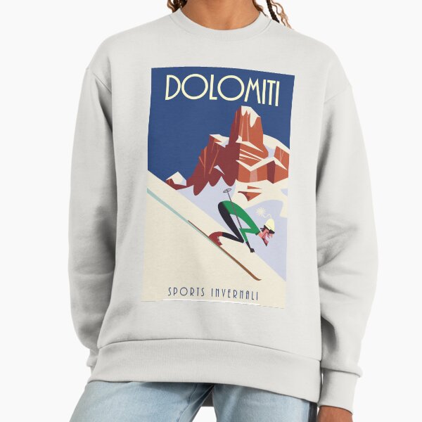 Dolomites poster Sweatshirt