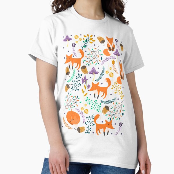 Foxes in the magic forest T-Shirt