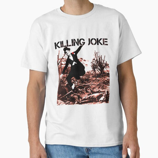 Jump Poster Killing Joke Horror Movie Band Rock Golden The Great Tour New Wave Funny T-Shirt