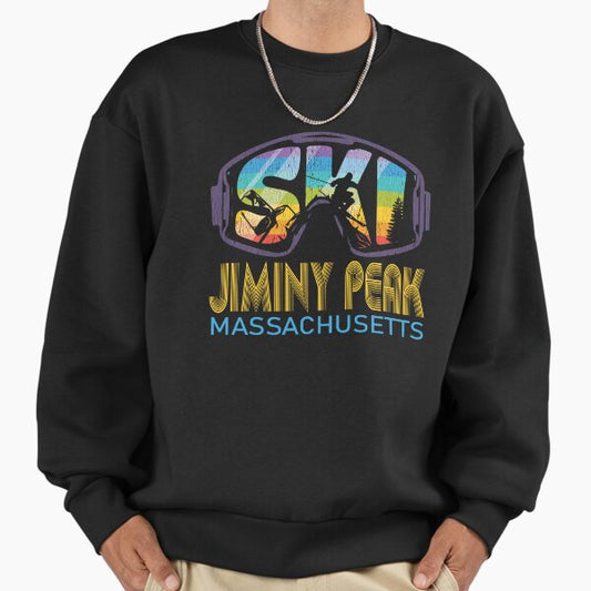 Ski Jiminy Peak Massachusetts Skiing Vacation Sweatshirt
