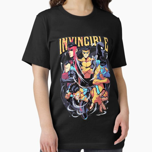 Invincible Mark Superhero Comic Book T-Shirt