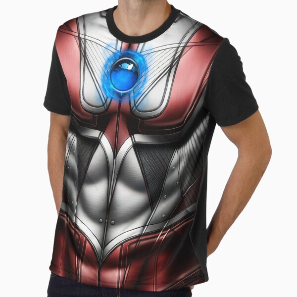 Ultraman Suit - Detailed Front Design Graphic T-Shirt