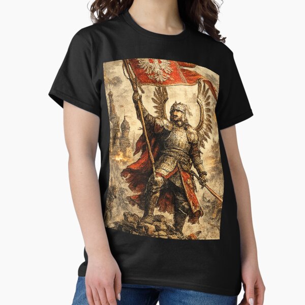 Polish Occupation of Moscow 1610 – Polish-Lithuanian History Art Design T-Shirt