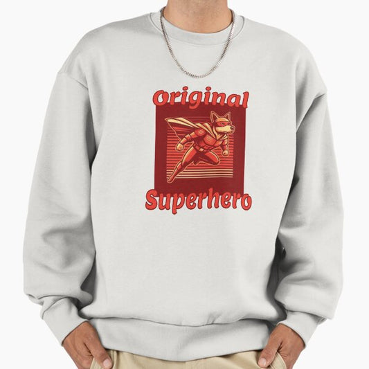 Dog, Original Superhero Sweatshirt