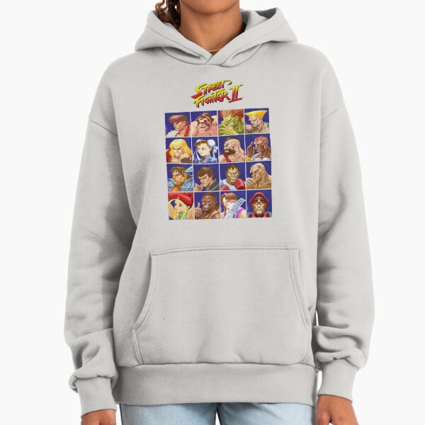 Street Fighter II Select Character Hoodie