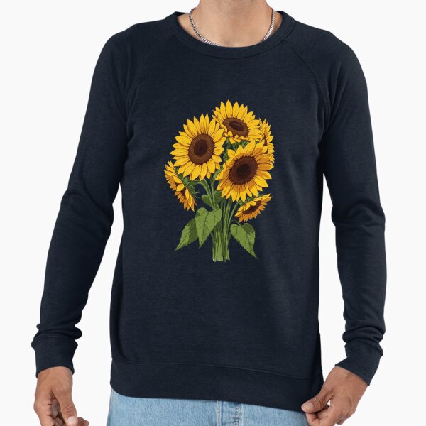 Sunflower yellow classic tshirt Lightweight Sweatshirt