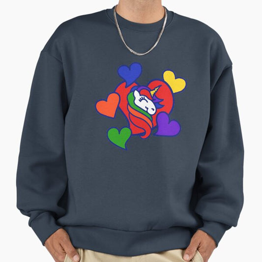 Cute Unicorn Love Sweatshirt
