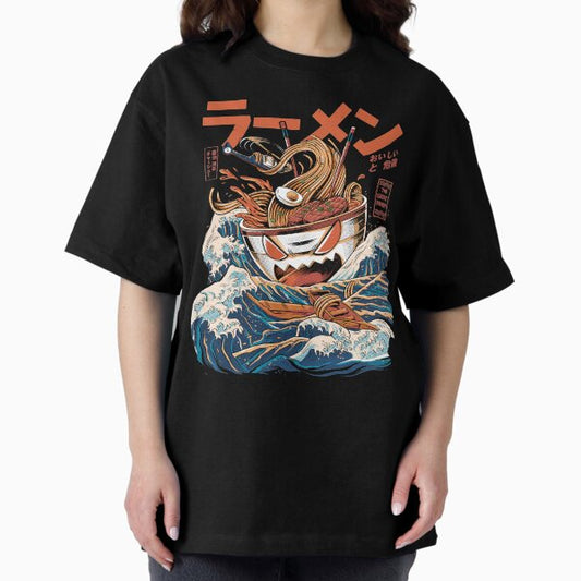 The black Great Ramen T-Shirt
