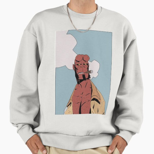 Portrait of hellboy Sweatshirt