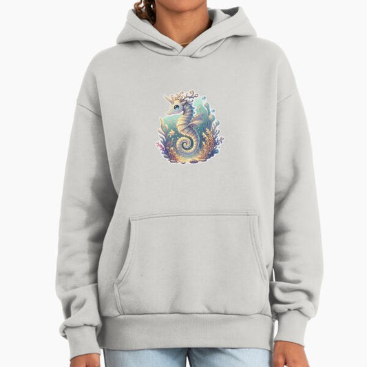Legendary animals - Fantasy Seahorse Deer Hoodie
