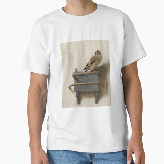 The Goldfinch by Carel Fabritius T-Shirt