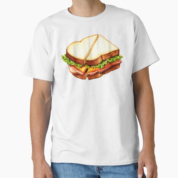 Ham Sandwich Pattern T-Shirt