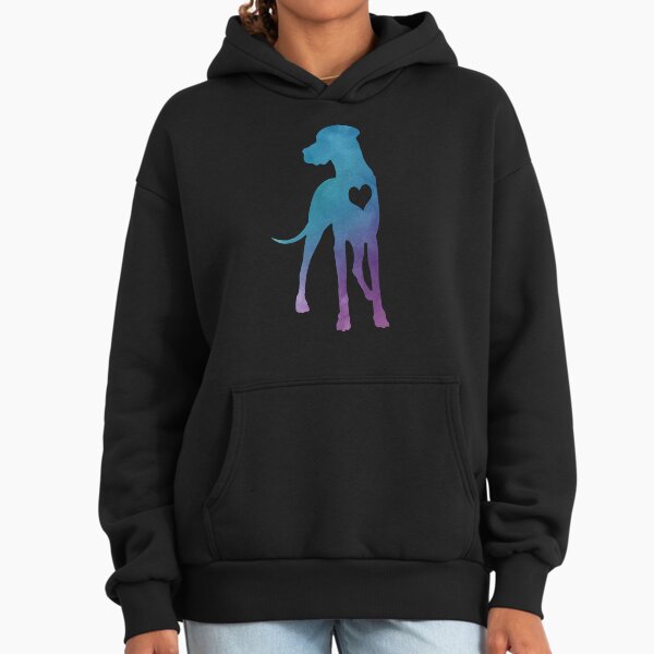 Great Dane Watercolor Hoodie