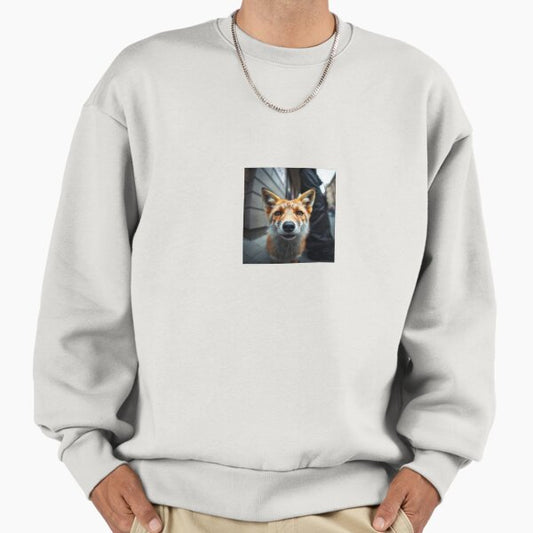 Fox looking at the camera Sweatshirt