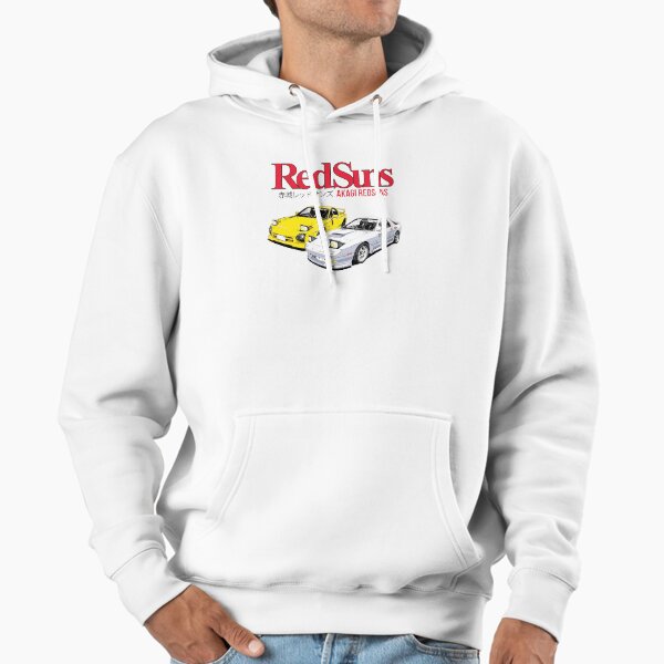 Initial D RedSuns RX7 Manga Anime Drift Hoodie