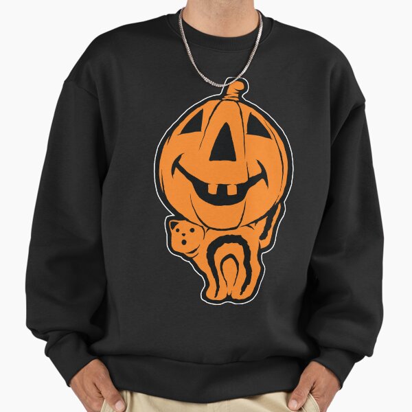 Scaredy Cat Classic Halloween Blowmold Sweatshirt