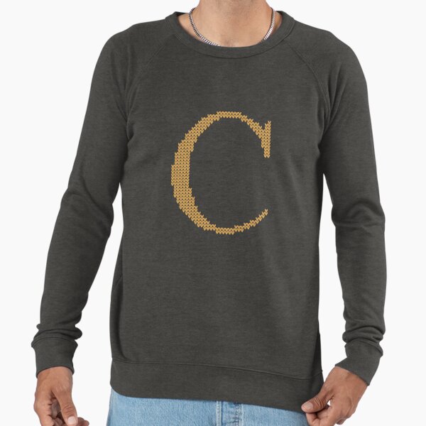 Weasley Sweater Letter C Lightweight Sweatshirt