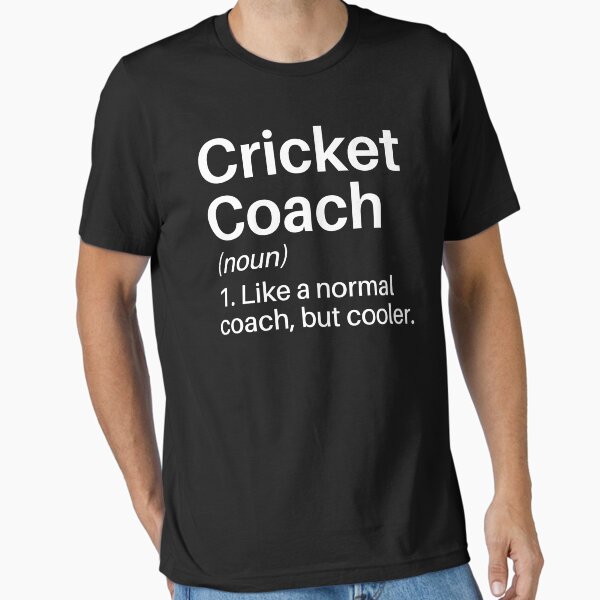 Cricket Coach Funny Definition: Cricket Coach Gift - Cricket Player T-Shirt