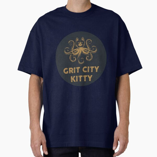Circle Grit City Kitty T-Shirt