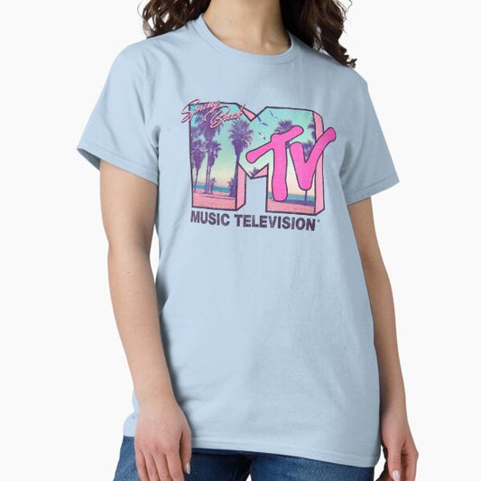 MTV Spring Break Beach-Side Logo T-Shirt