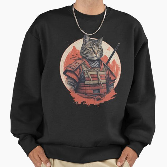 Samurai Cat Sweatshirt