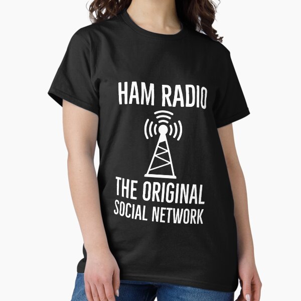 Ham Radio Antenna The Original Social Network T-Shirt