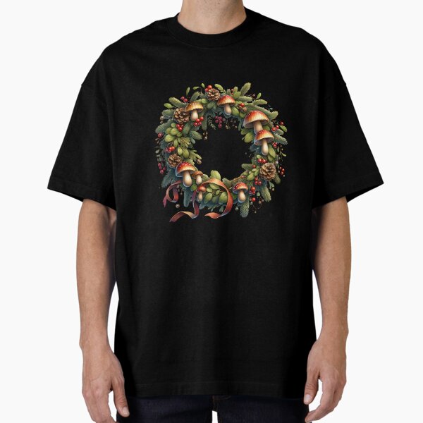 Cute Xmas Illustration – Watercolor Holiday Design T-Shirt