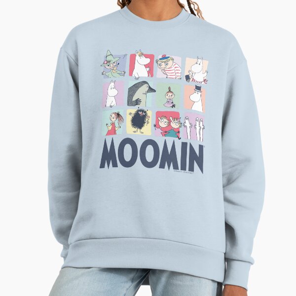 Moomin Character Blocks Group Light Sweatshirt