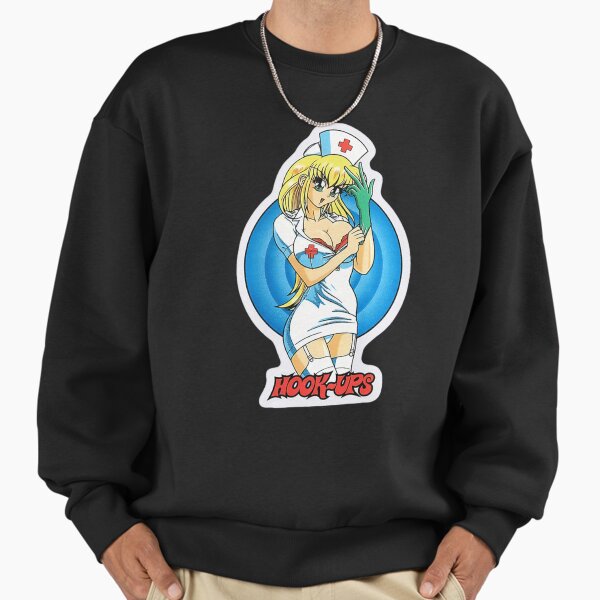 Hook-Ups Hookups Blink Nurse Sweatshirt