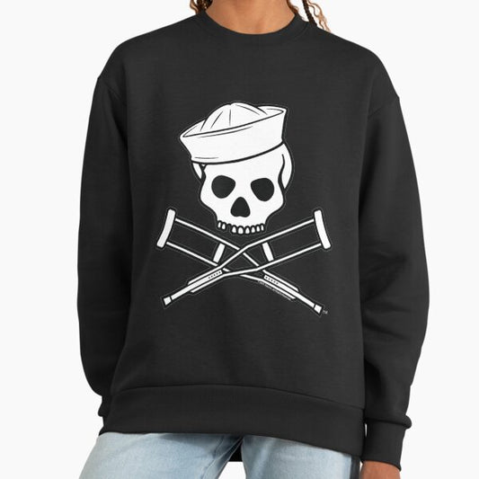 MTV Music Television Sailor Jackass Logo Sweatshirt