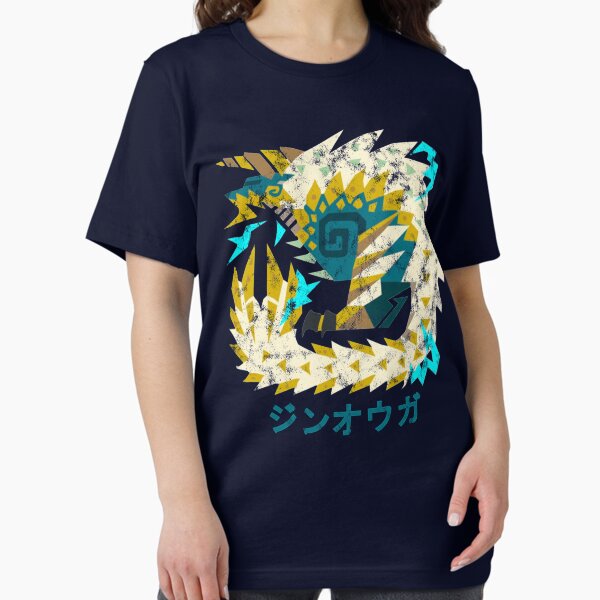 Monster Hunter World Iceborne Zinogre Kanji Icon T-Shirt