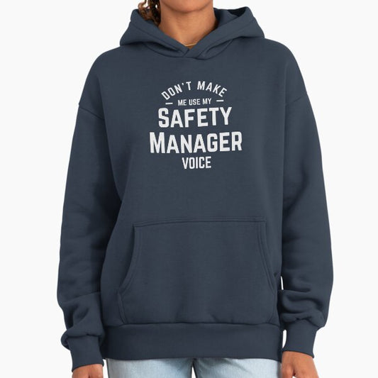 Safety Manager Job Title Gifts Hoodie