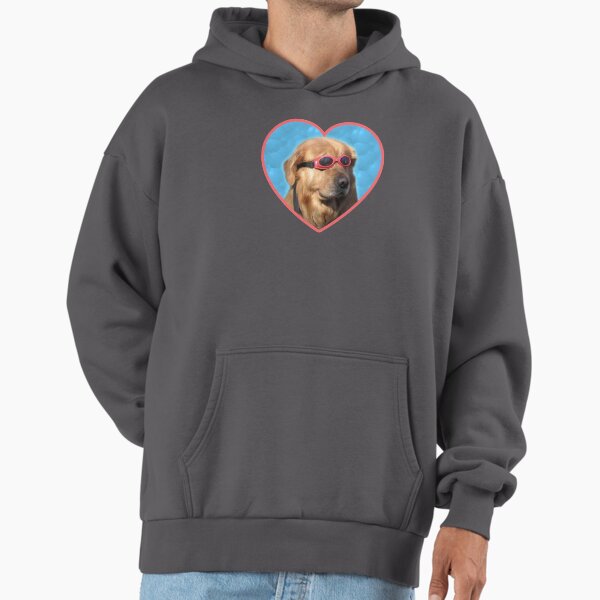 Doggo Stickers: Swimmer Dog Hoodie