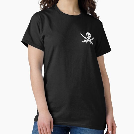 Jolly Roger Pirate Flag Symbol T-Shirt