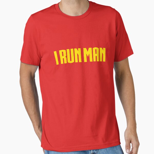 Funny Superhero Runners Ironman T-shirt T-Shirt