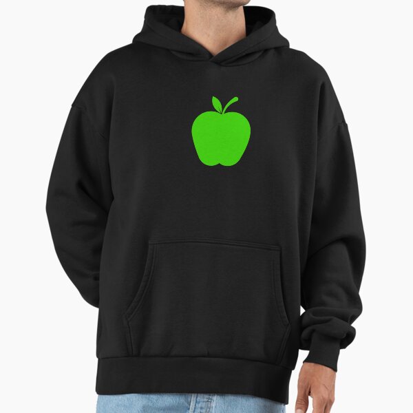 Just an Apple with a Green Color Fruit lover Hoodie