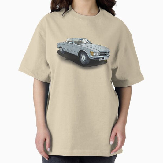 Mercedes 450SL (R107) Color Illustration T-Shirt