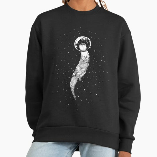Drifting in Otter Space (best for color) Sweatshirt