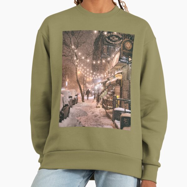 East Village in the Snow - New York City Sweatshirt