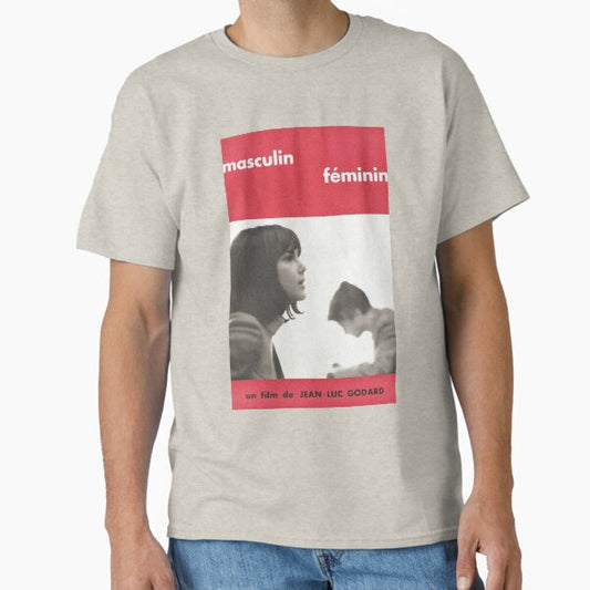 Masculin Feminin Jean Luc Godard T-Shirt