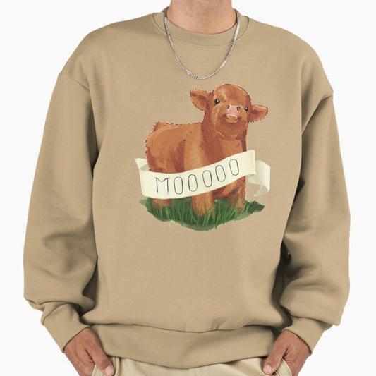 Baby Highland Cow Sweatshirt