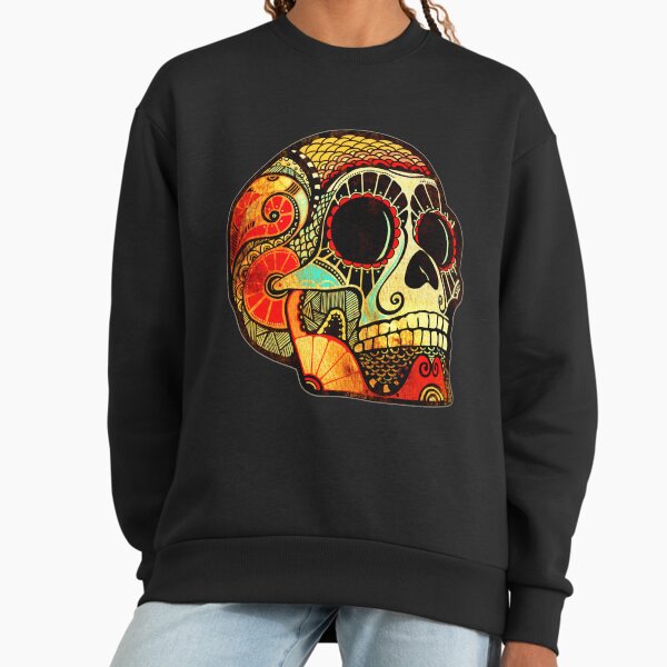 Grunge Skull Sweatshirt