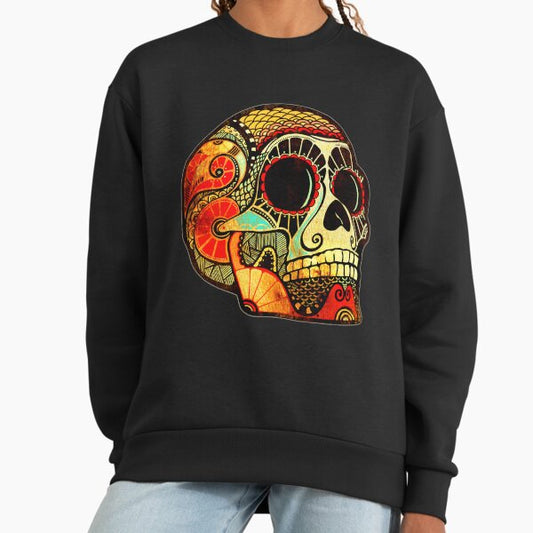 Grunge Skull Sweatshirt