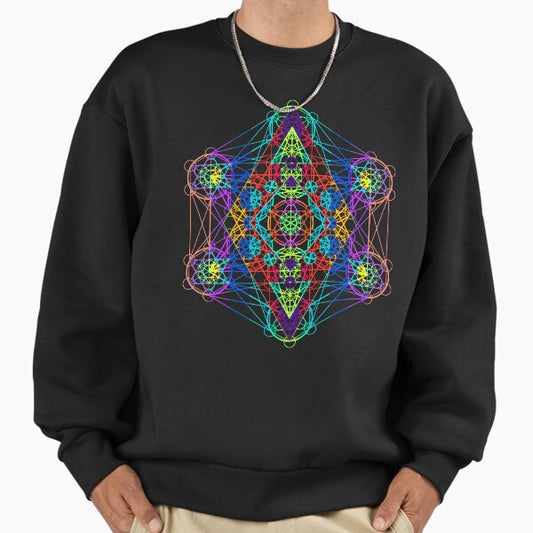 Infinity Cube Rainbow Sweatshirt