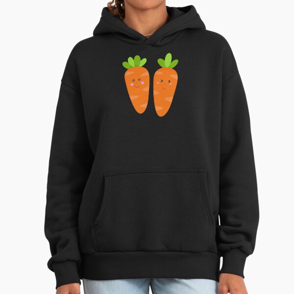 Carrot Brothers Two Happy Carrots Hoodie